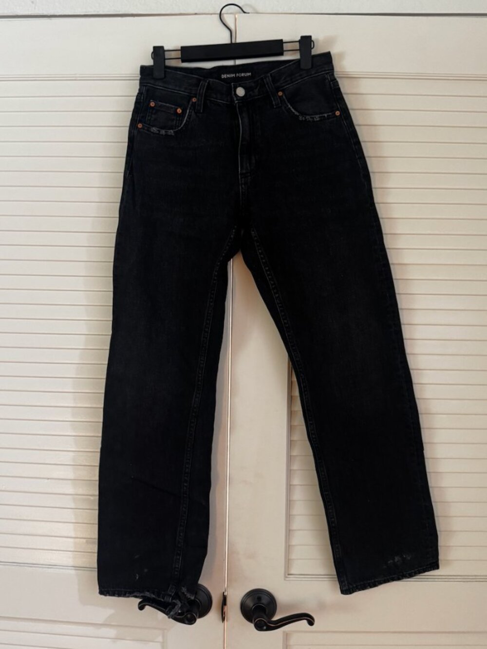 Denim Forum Black Jeans